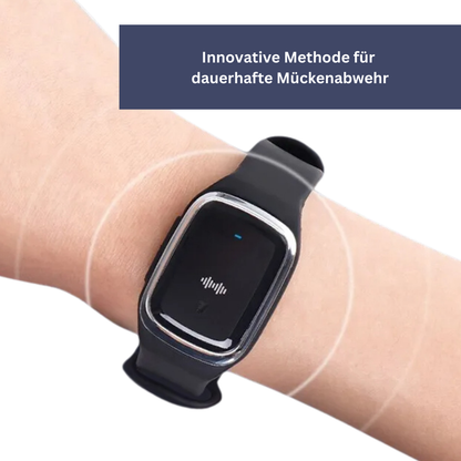 MückenSafe Ultraschallarmband mit LED-Anzeige – Der innovative Insektenschutz für entspannte Outdoor-Aktivitäten!