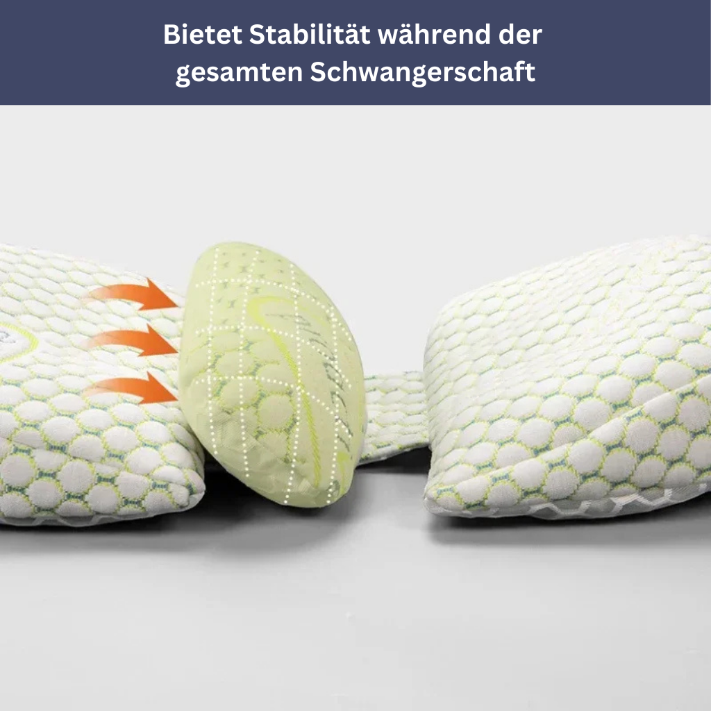 Ergonomisches Schwangerschaftskissen für optimalen Komfort