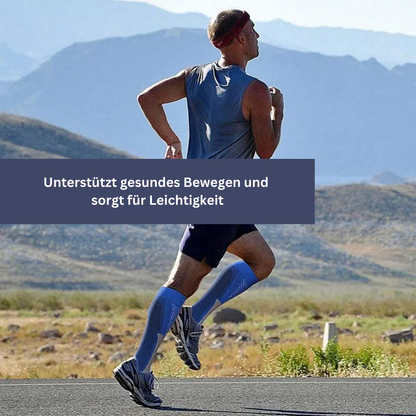 Erleben Sie den Komfort schmerzfreier Beine mit unseren eleganten Kompressionsstrümpfen!