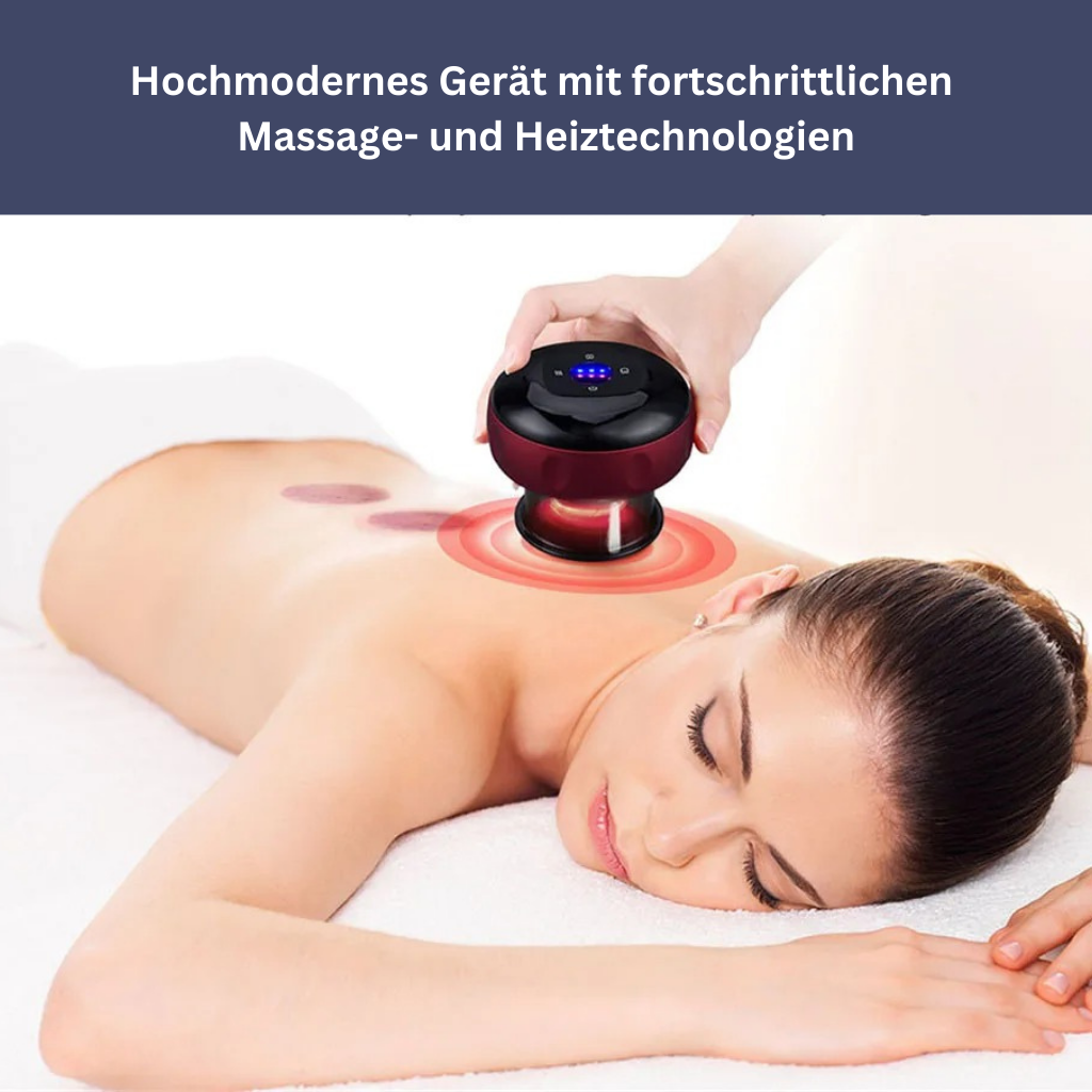 Intelligentes Schröpfmassagegerät für Tiefenentspannung und Wohlbefinden