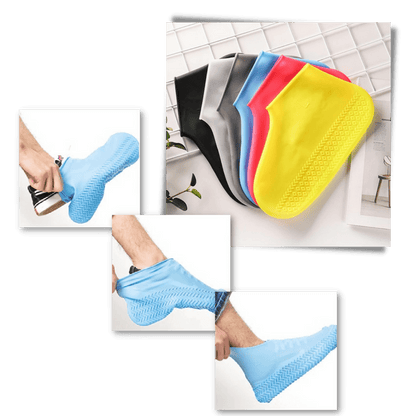 Stylisches Silikon-Regenkleid - 1 Paar elegante Schuhüberzüge