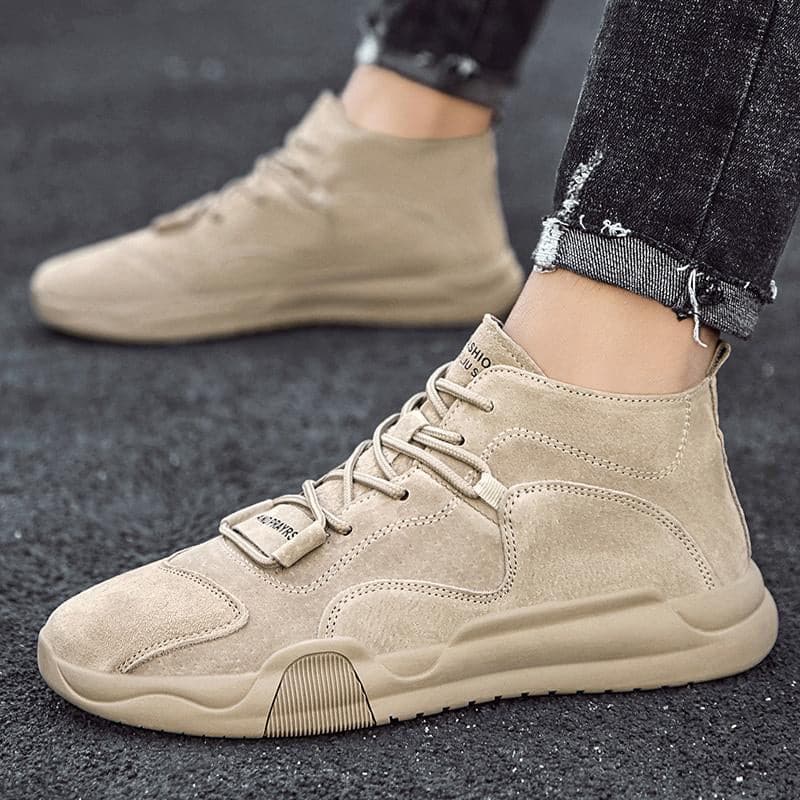 Ferdi – Trendige orthopädische Herrenschuhe aus Wildleder