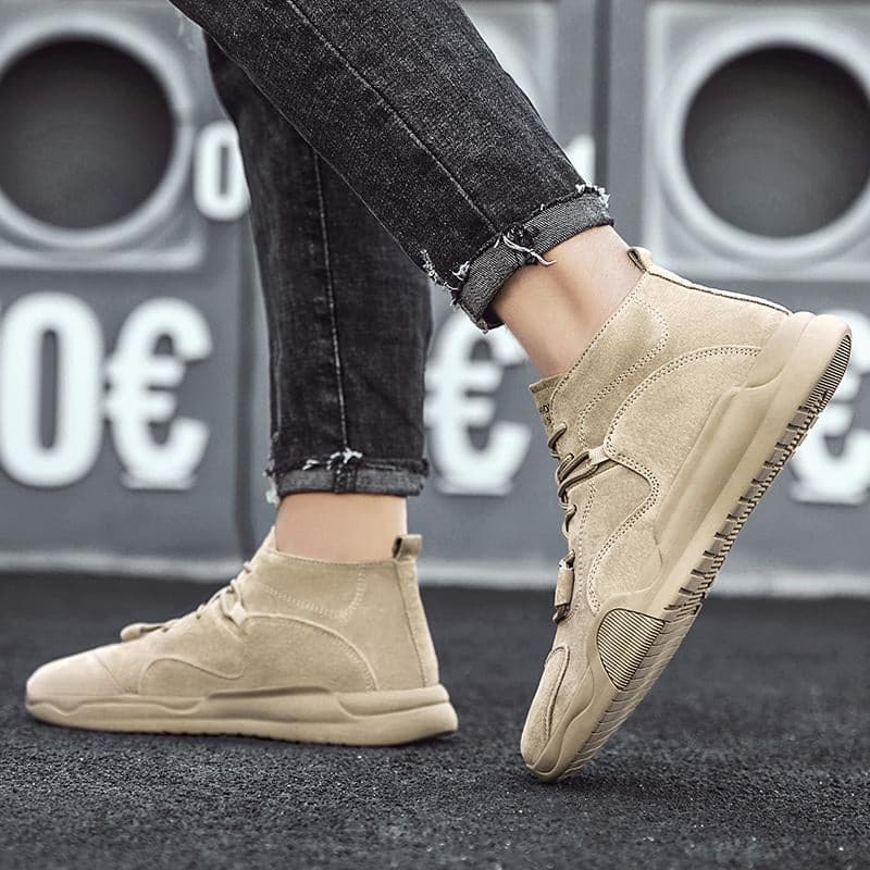 Ferdi – Trendige orthopädische Herrenschuhe aus Wildleder