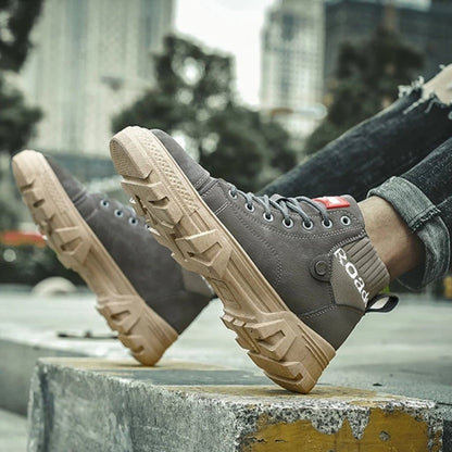 Trendige orthopädische Herrenschuhe mit robustem Look – Chase