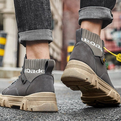 Trendige orthopädische Herrenschuhe mit robustem Look – Chase