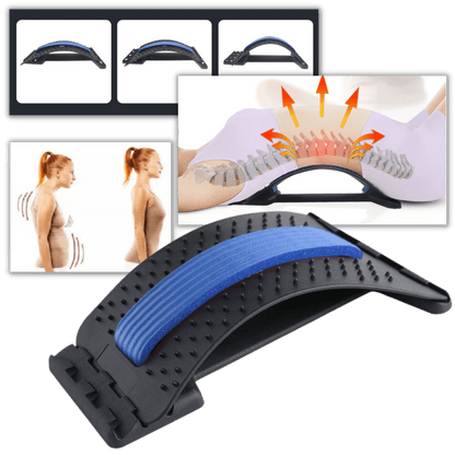 Dehnbereichs- und Massagegerät für den Rücken
