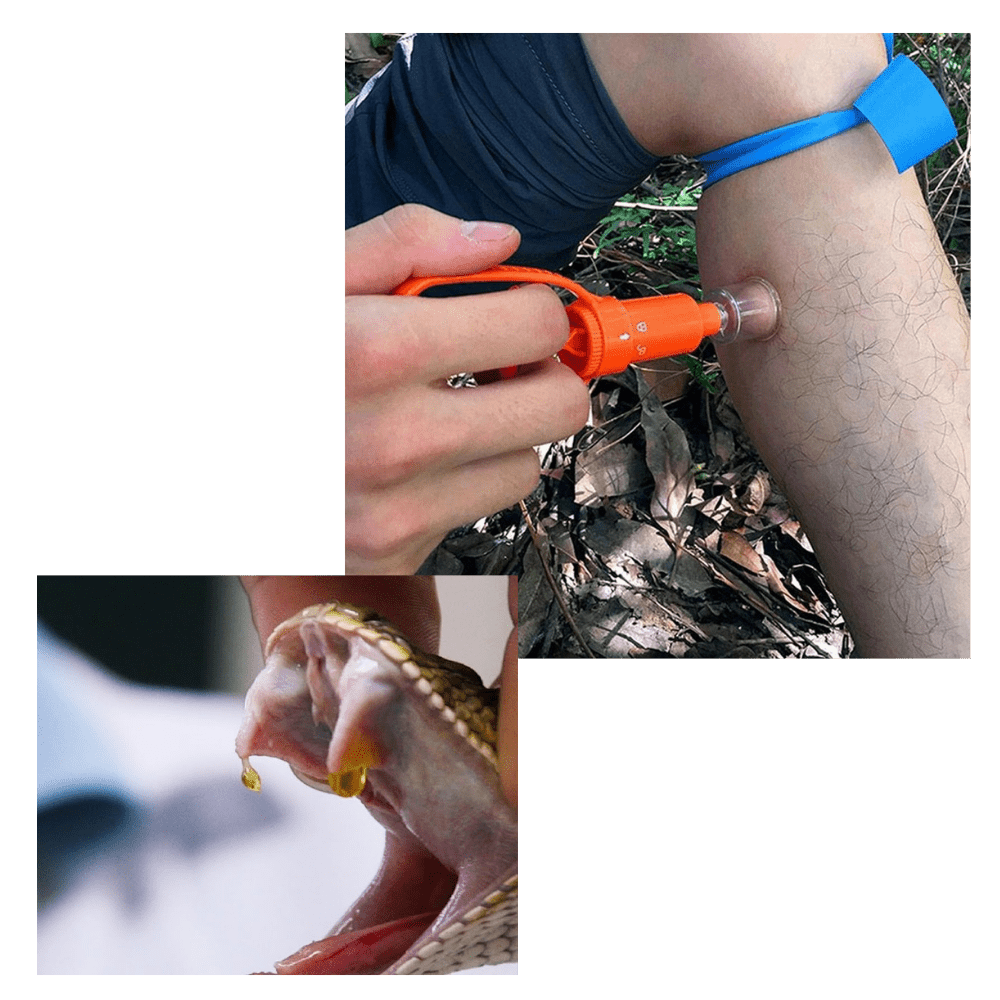 Notfallset zur Schlangengiftentfernung