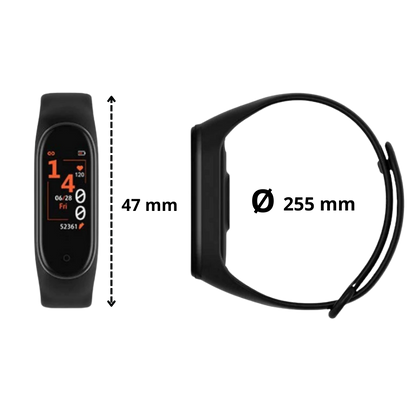 Wellness-Tracking-Armband: Verfolgen Sie Ihre Fitness und verbessern Sie Ihren Schlaf