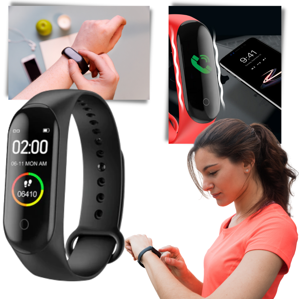 Wellness-Tracking-Armband: Verfolgen Sie Ihre Fitness und verbessern Sie Ihren Schlaf