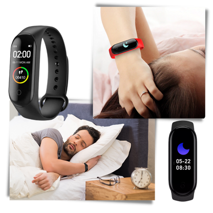 Wellness-Tracking-Armband: Verfolgen Sie Ihre Fitness und verbessern Sie Ihren Schlaf