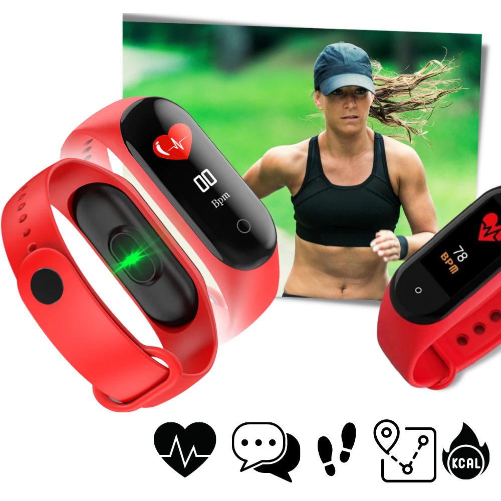 Wellness-Tracking-Armband: Verfolgen Sie Ihre Fitness und verbessern Sie Ihren Schlaf