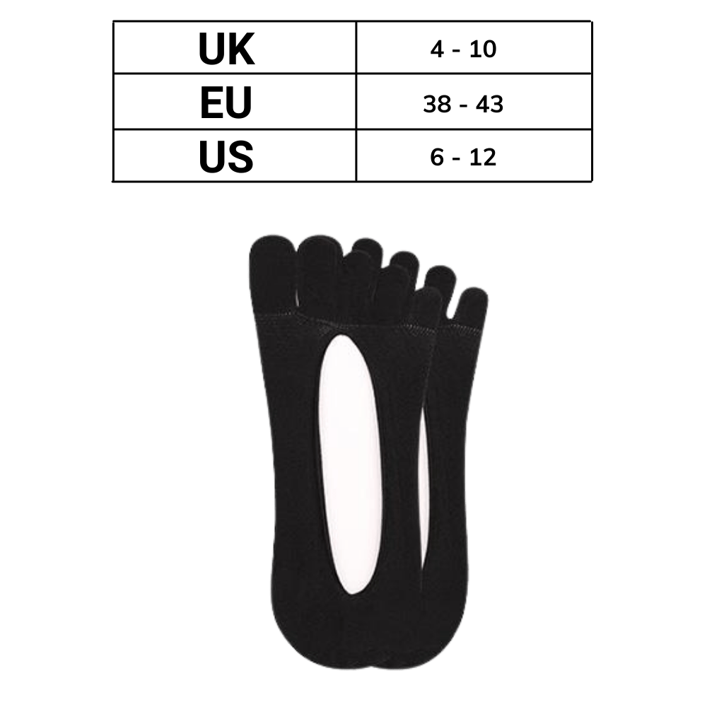 Ensemble von 2 Paar bequemen Stützstrümpfen