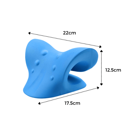 Ergonomisches Kissen zur Entlastung von Nacken und Schultern