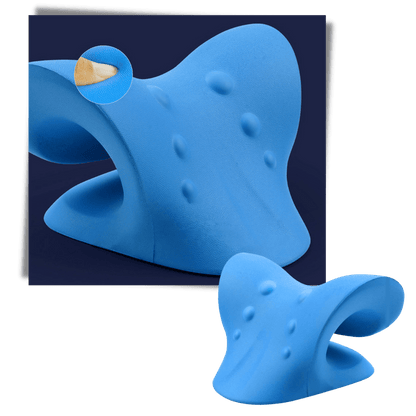 Ergonomisches Kissen zur Entlastung von Nacken und Schultern