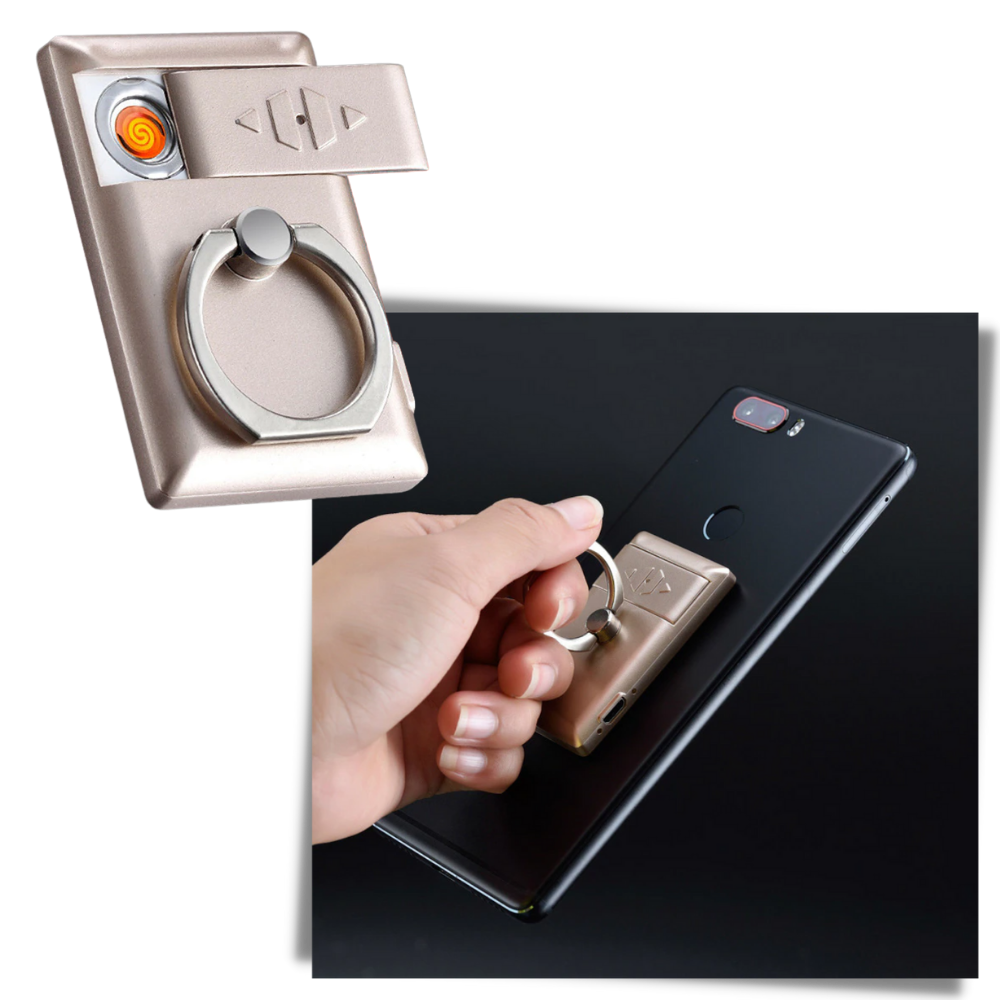 Innovativer Telefonhalter mit integriertem Zigarettenanzünder
