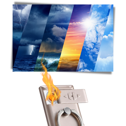 Innovativer Telefonhalter mit integriertem Zigarettenanzünder