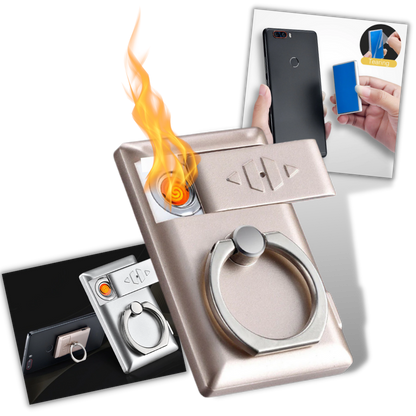 Innovativer Telefonhalter mit integriertem Zigarettenanzünder