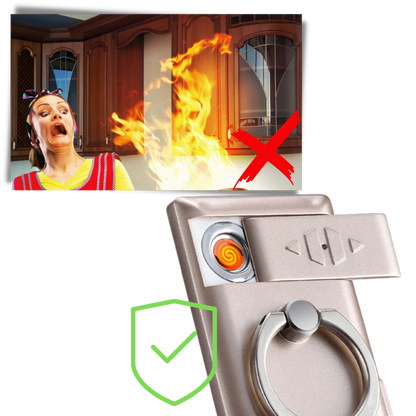 Innovativer Telefonhalter mit integriertem Zigarettenanzünder