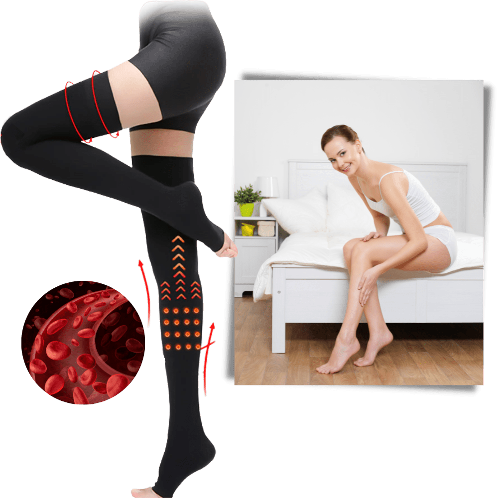 Elegante und formende Kompressionsstrumpfhosen