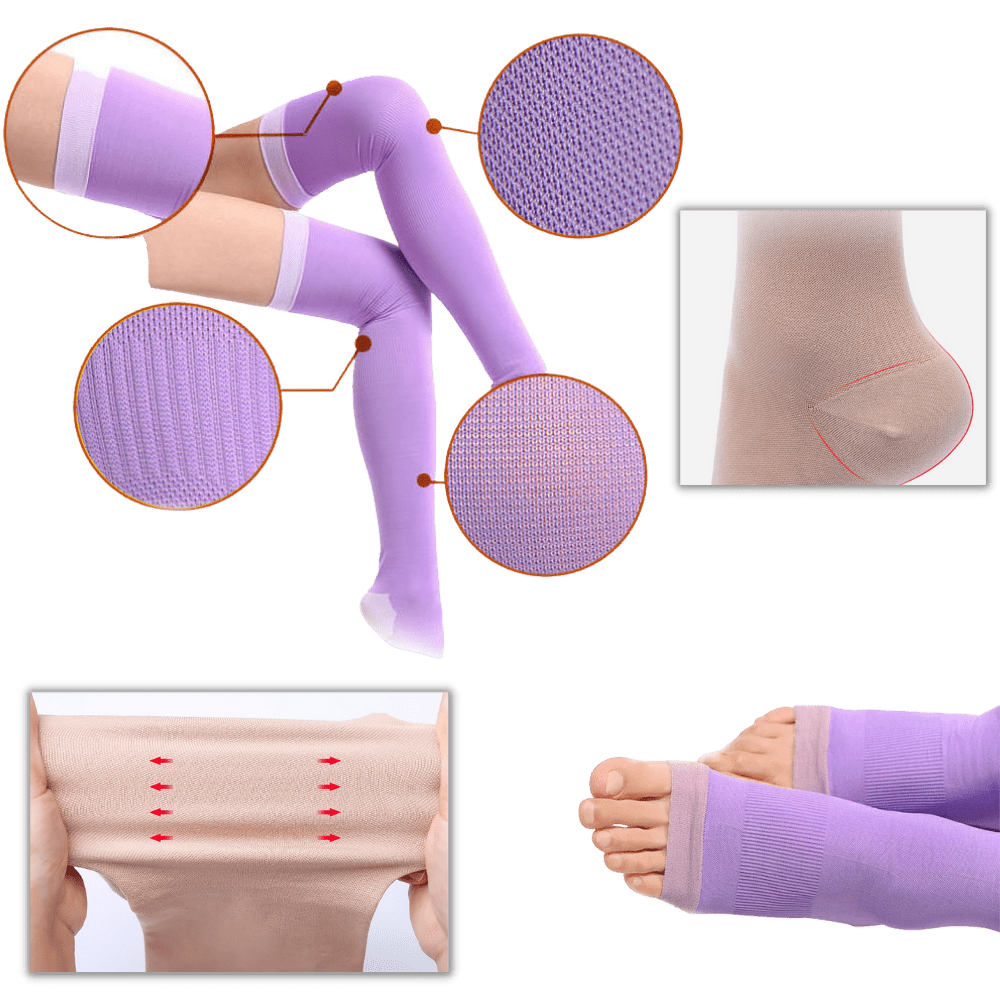 Elegante und formende Kompressionsstrumpfhosen