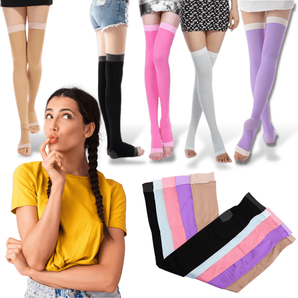 Elegante und formende Kompressionsstrumpfhosen