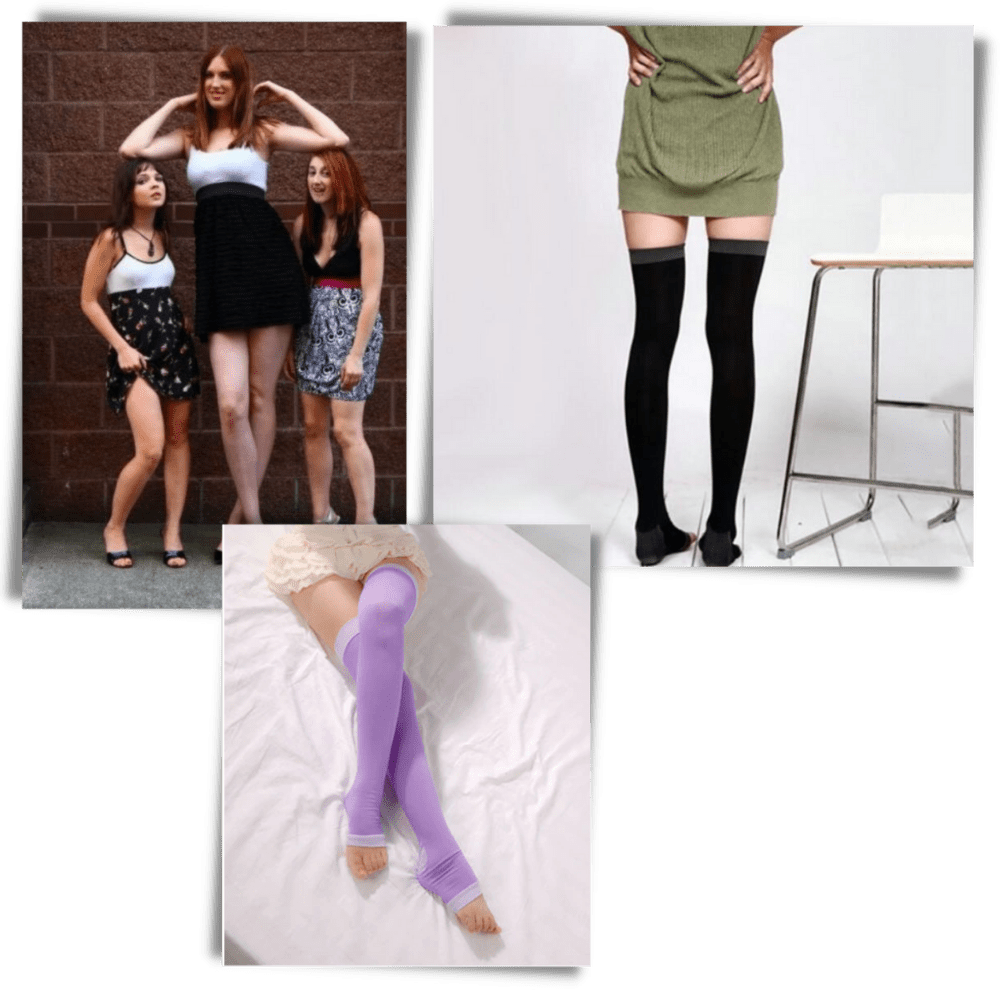 Elegante und formende Kompressionsstrumpfhosen