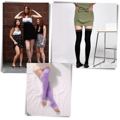 Elegante und formende Kompressionsstrumpfhosen