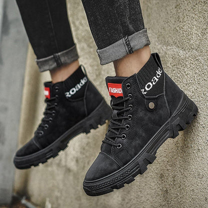 Trendige orthopädische Herrenschuhe mit robustem Look – Chase