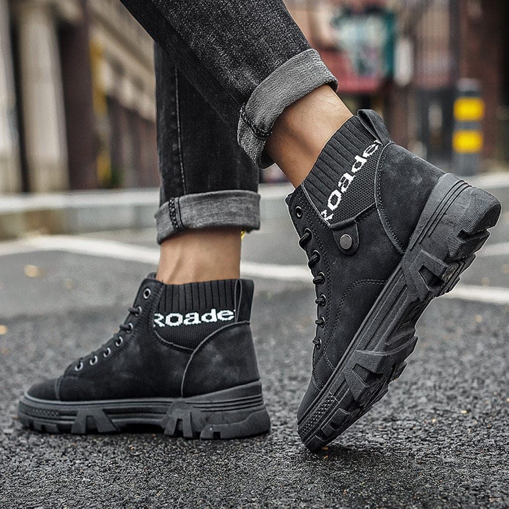 Trendige orthopädische Herrenschuhe mit robustem Look – Chase