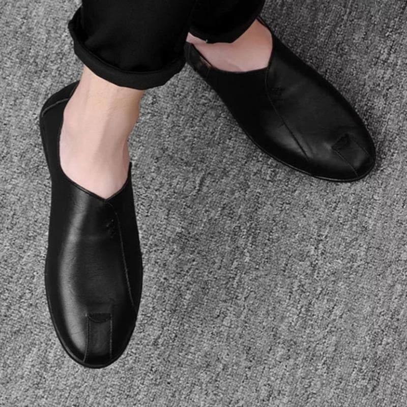 Modische orthopädische Lederschuhe für Herren - Eburwin