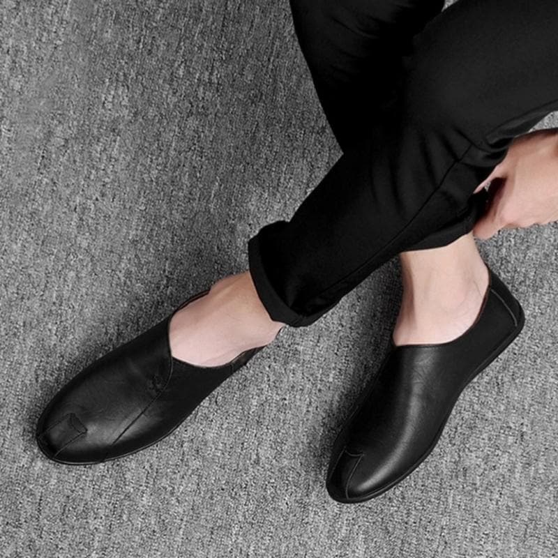 Modische orthopädische Lederschuhe für Herren - Eburwin