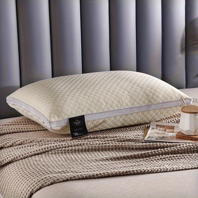 Erleben Sie unvergleichlichen Komfort mit dem BubbleBliss 3D Körperkissen aus luxuriösem Strickstoff!