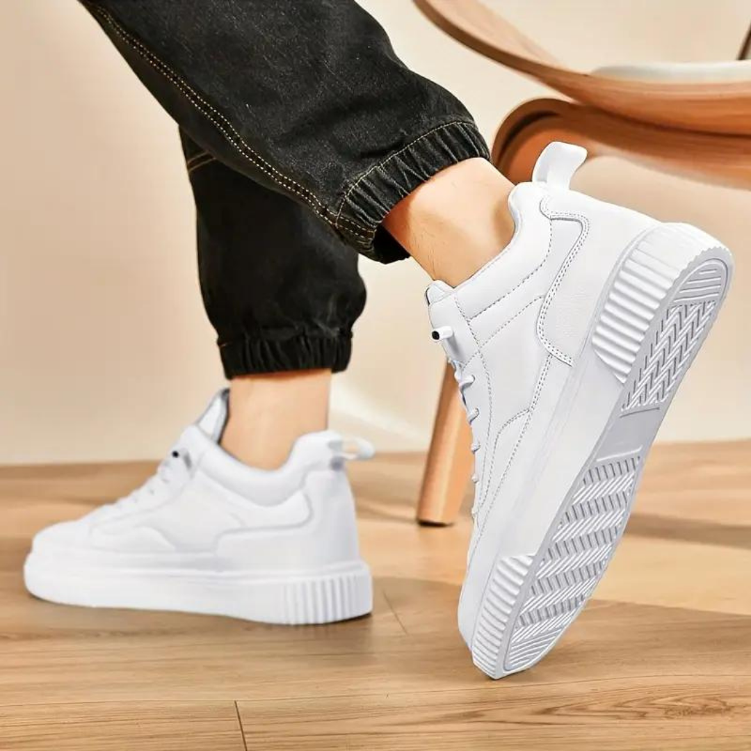 Stilvolle, atmungsaktive orthopädische Herrenschuhe – Zyren