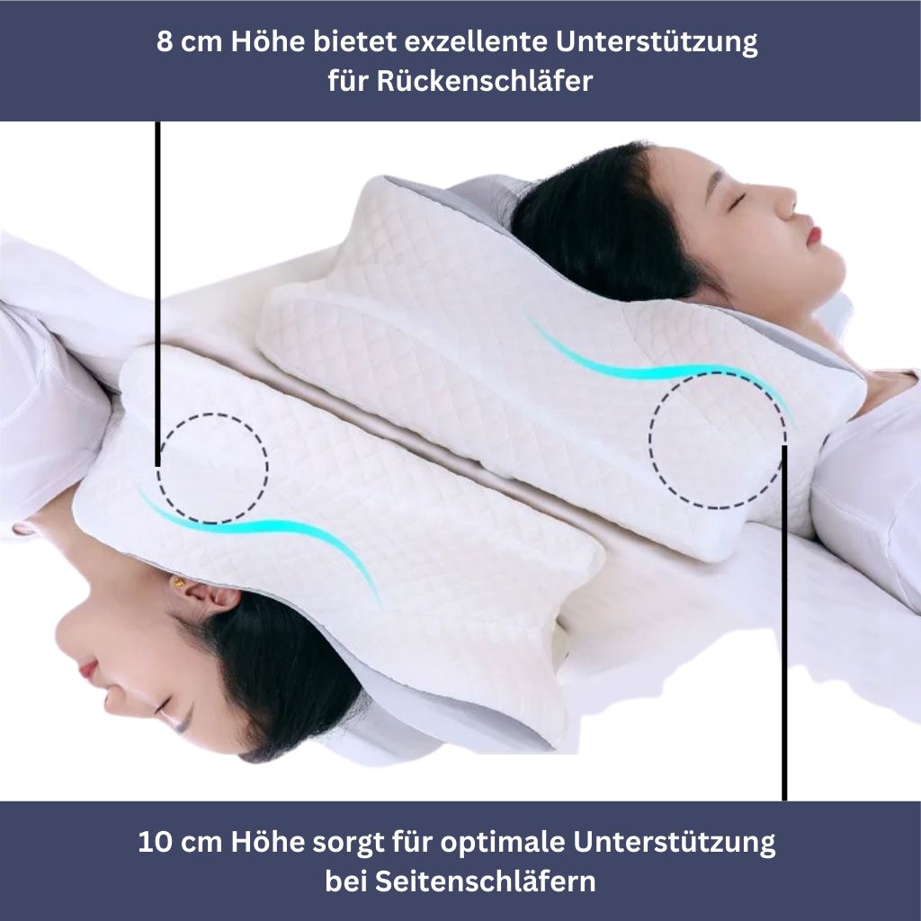 Luxuriöses Memory Foam Orthopädisches Kissen für erholsamen Schlaf