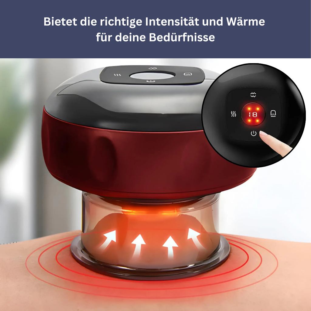 Intelligentes Schröpfmassagegerät für Tiefenentspannung und Wohlbefinden