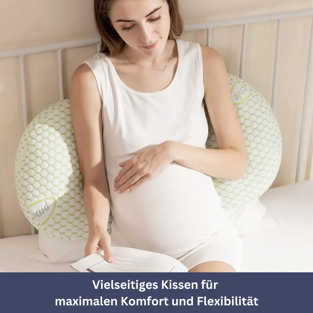 Ergonomisches Schwangerschaftskissen für optimalen Komfort
