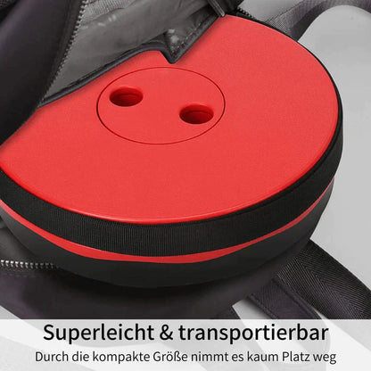 KnieSaver - Tragbarer klappbarer Hocker