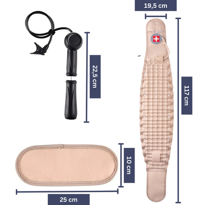 Orthogurt - Ergonomischer Rückengurt zur optimalen Unterstützung und Entlastung der Lendenwirbelsäule