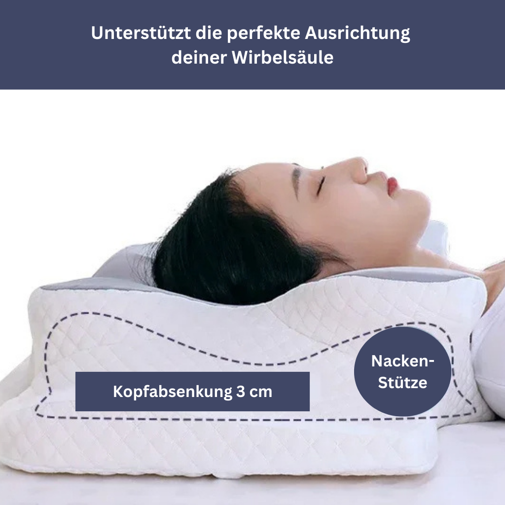 Luxuriöses Memory Foam Orthopädisches Kissen für erholsamen Schlaf