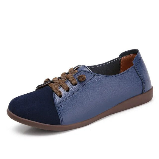 Bequeme orthopädische Lederschuhe zum Hineinschlüpfen
