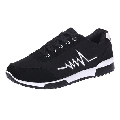 Atmungsaktive orthopädische Walking-Sneaker mit stylischer Schnürung