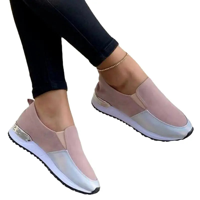 Flache orthopädische Eva Slip-On-Sneaker