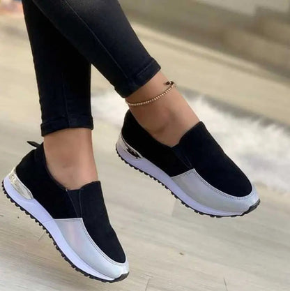 Flache orthopädische Eva Slip-On-Sneaker