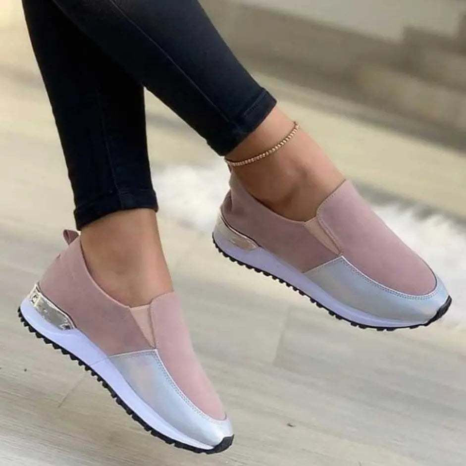 Flache orthopädische Eva Slip-On-Sneaker
