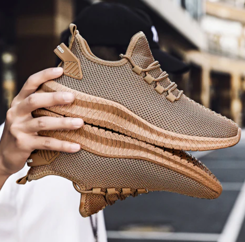 Orthopädische Herrenschuhe, belüftet und bequem – ARON