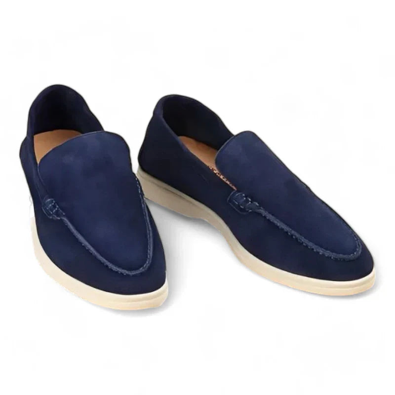 Elegante Damenmokassins aus hochwertigem Wildleder mit orthopädischem Design