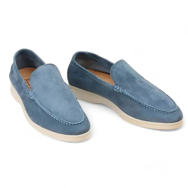 Elegante Damenmokassins aus hochwertigem Wildleder mit orthopädischem Design