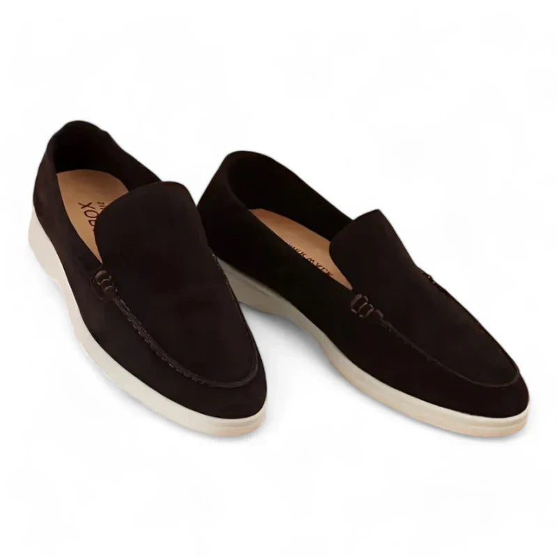 Elegante Damenmokassins aus hochwertigem Wildleder mit orthopädischem Design