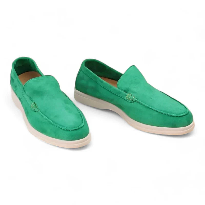 Elegante Damenmokassins aus hochwertigem Wildleder mit orthopädischem Design