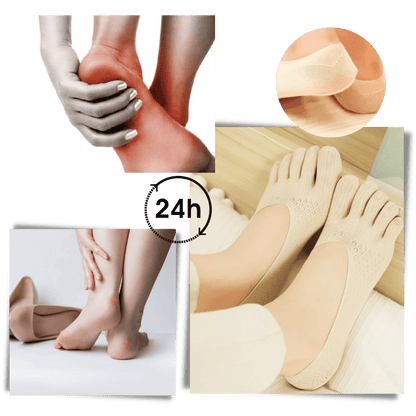 Ensemble von 2 Paar bequemen Stützstrümpfen